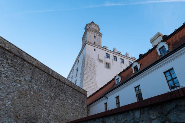 Bratislava Castle is a prominent and historic landmark located in Bratislava, the capital of Slovakia. This majestic castle, sitting atop a hill overlooking the Danube River and is one of the city's most recognizable symbols. When visiting the castle, you can enjoy amazing views of the city.