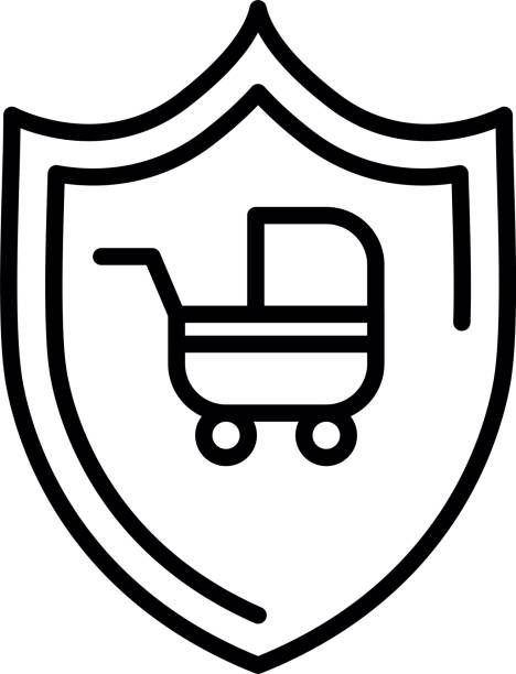 Parental Leave icon Parental Leave icon paternity leave stock illustrations