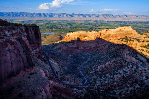 Canyon scenery at Colorado National Monument near Grand Junction