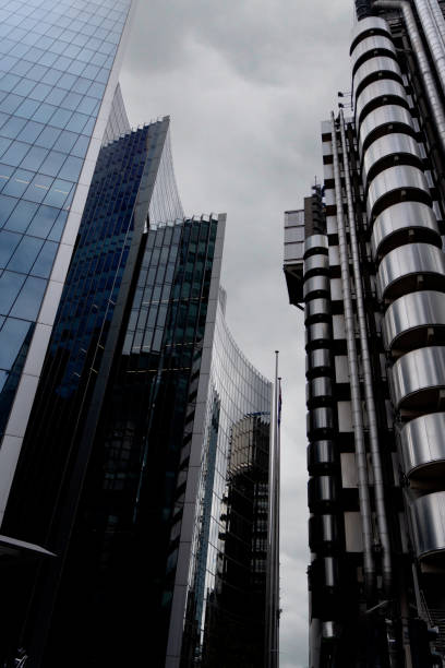 istock Modern glass buildings in the business district 2170213413