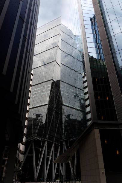 istock Modern glass buildings in the business district 2170213415