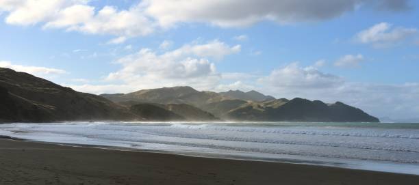istock Sunshine over the mountains surrounding Castle Point 2170213995
