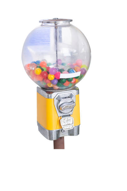 istock Coin operated gumball machine 2170218943