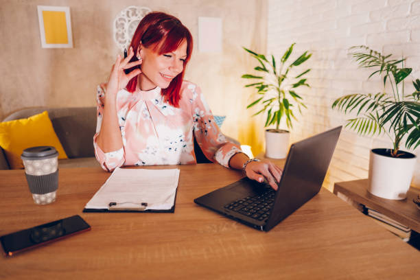 istock Woman working at home 2170224887