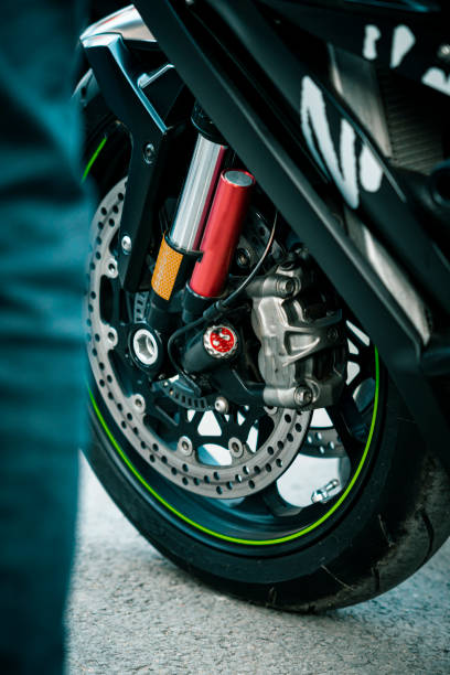 istock Heavy-Duty Bike Suspensions in Focus 2170227369