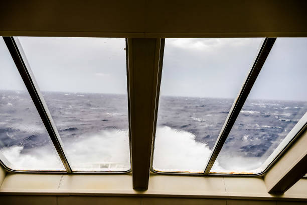 interior seating of a modern sea ferry