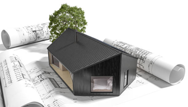 istock Planning of a Residential Barn with Solar Panels 2170227933