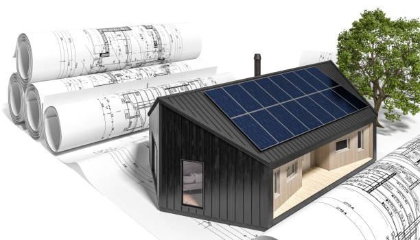 istock Solar Panels on Residential Barn 2170227998