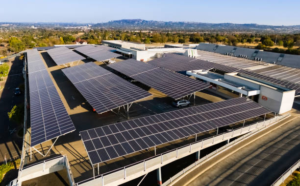 istock Solar Panels Covering the Shopping Mall 2170231751