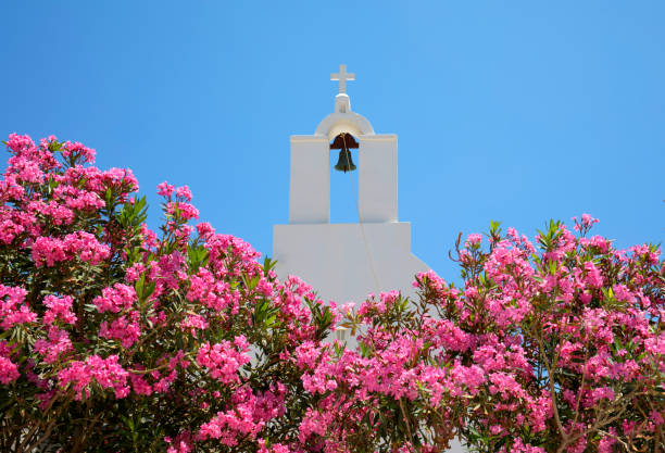 Greece, Cyclades islands, Folegandros island church.