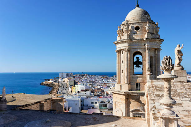 istock Cadiz landscape with the cathedral tower 2170237122