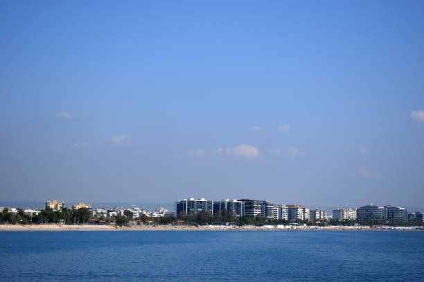 istock Antalya coastline. Beach near the port. 2170237279