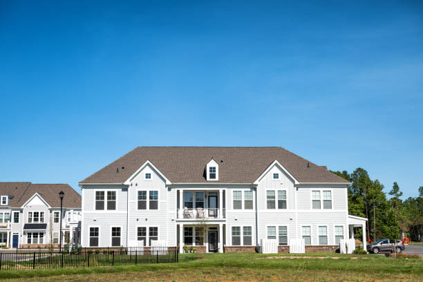istock Newly built Condo neighborhood 2170242484