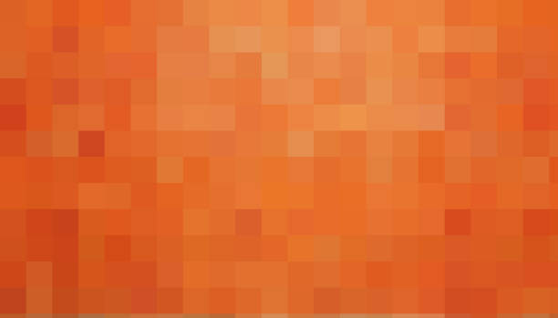 istock Gradient orange background. Geometric texture of orange squares. The substrate for branding, calendar, post, wallpaper, poster, banner, cover. A place for your design or text. Vector illustration 2170246570