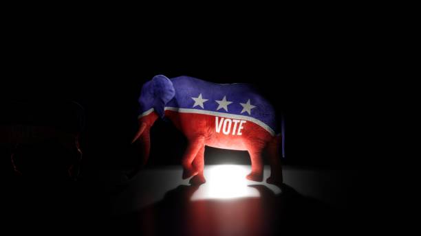 istock Vote Republicans.US presidental elections 2170249966