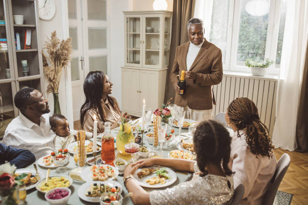 istock Family Dinner Party 2170252327