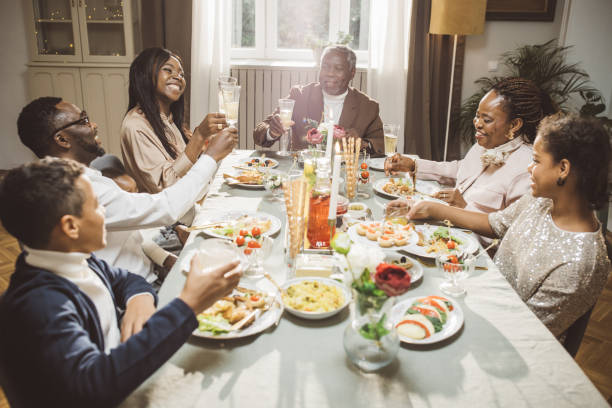 istock Family Dinner Party 2170252332