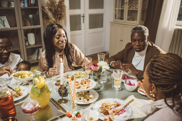 istock Family Dinner Party 2170252339