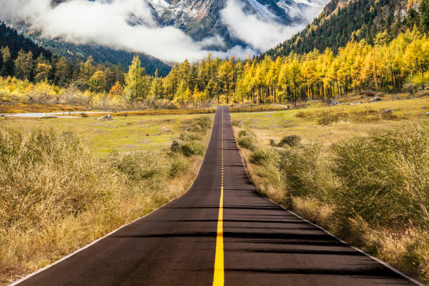 istock Mountain Road in Autumn 2170254765