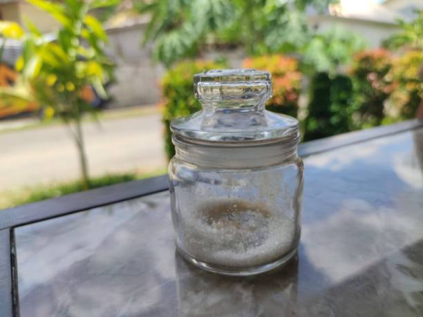 istock a glass for sugar with a lid 2170257612