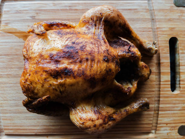 istock Perfectly Roasted Whole Chicken Recipe for Dinner 2170263868