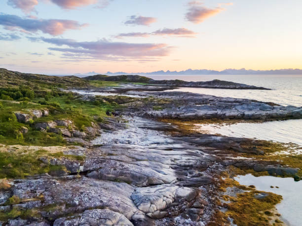 istock Norway natural landscape by drone, Norland, Hamaroy area. 2170264701