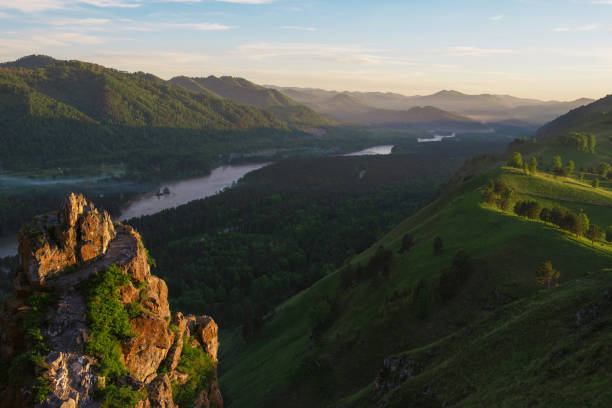 istock Beauty dawn in the mountains 2170269096