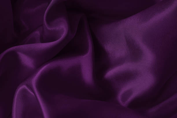 istock Purple fabric cloth texture for background and design art work, beautiful crumpled pattern of silk or linen. 2170279807