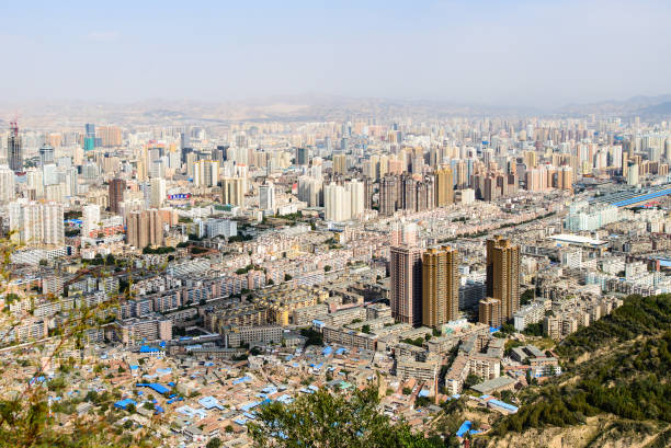 istock Lanzhou city view, Gansu, China 2170283748