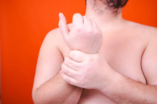 istock An adult man and his health problems. 2170284355