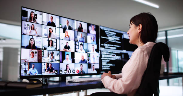 istock Virtual Video Conference Business Meeting 2170289984