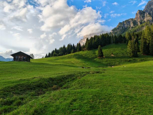 istock Secluded Alpine Chalet with Mountain View 2170291278
