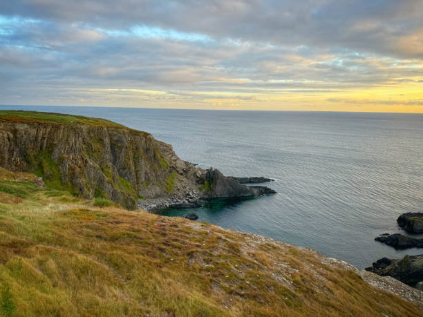 Autumn sunset on the Wild Atlantic Way West Cork Ireland