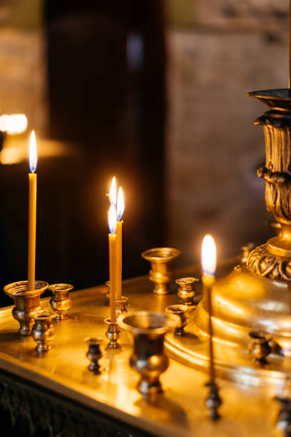 istock orthodox candle fire lights church 2170296362