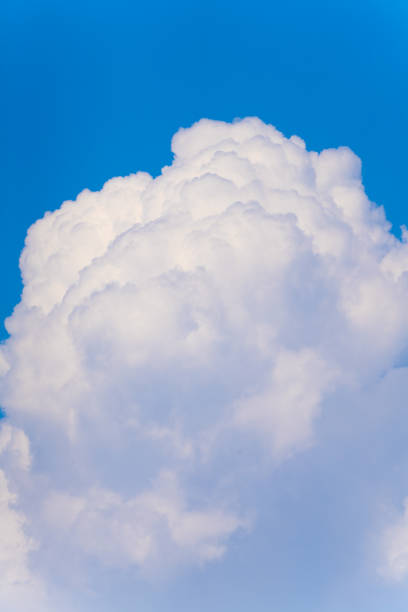 Rising rain clouds in the sky