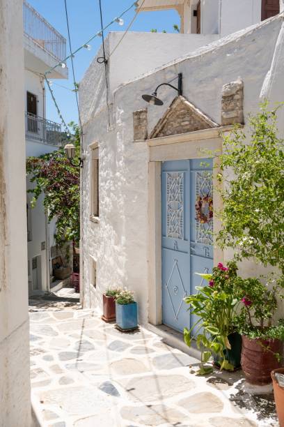 istock Charming Whispers of Naxos: A Stroll Through Whitewashed Wonders 2170301060