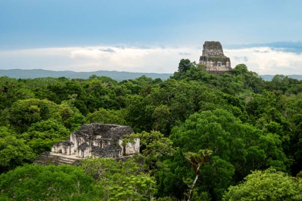 istock Ancient Mayan ruins in Tikal, Guatemala 2170301101