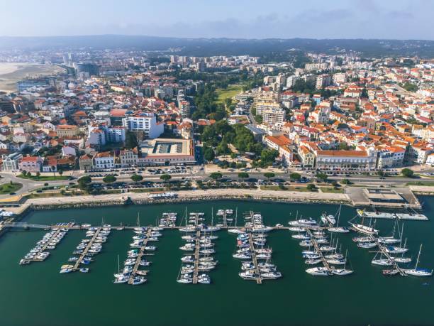 istock Portugal, Figueira da Foz, Drone 2170301549