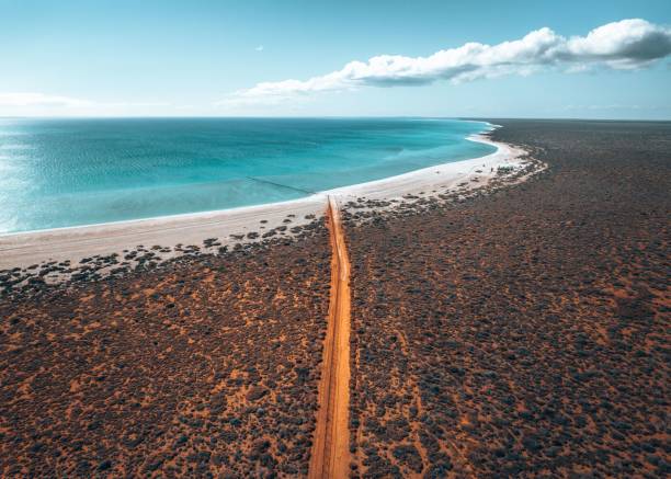 istock A scenic coastal road leading to a beach 2170302860