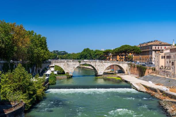 istock Ponte Sisto bridge over the Tiber River in Rome, Italy. 2170305708