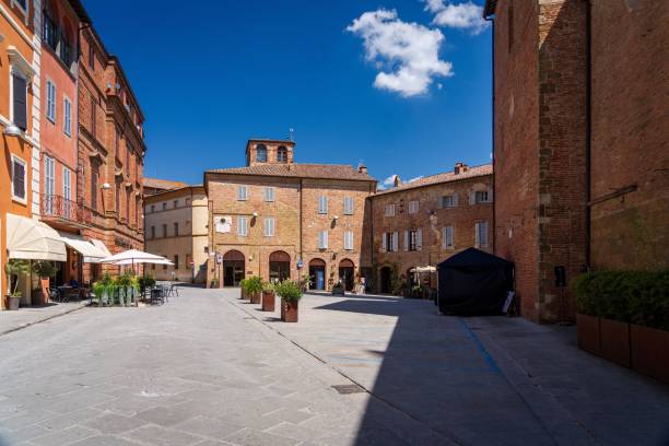 istock Historic town square in Tuscany, Italy 2170305718