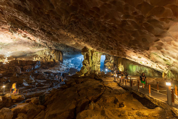 istock Surprise Grotto aka Hang Sung Sot in Ha Long Bay 2170306568