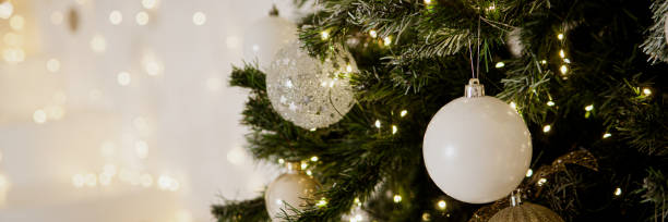 istock Eggs on the Christmas tree close-up. Christmas tree decorations. Concept for celebrating New Year and Christmas 2170311047