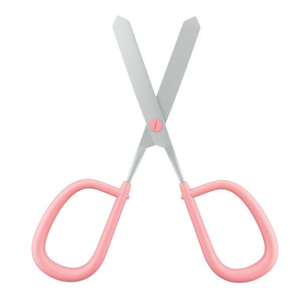 istock Scissors, beauty salon and cosmetic, 3d Illustration 2170312071