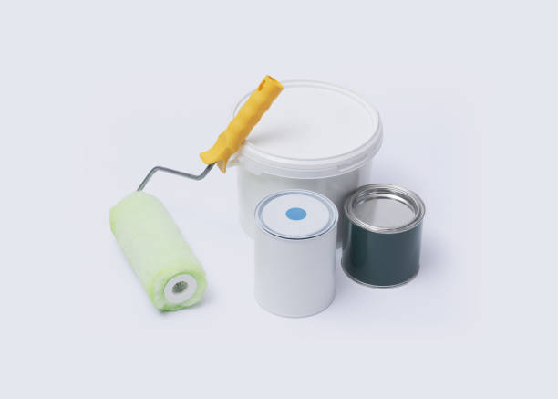 istock Professional painting equipment isolated on white background 2170316408