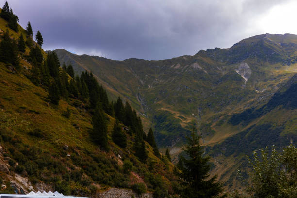 Mountain Road to Col de l'Iseran - Idyllic alpine landscape at springtime in Val d'Isère – French alps