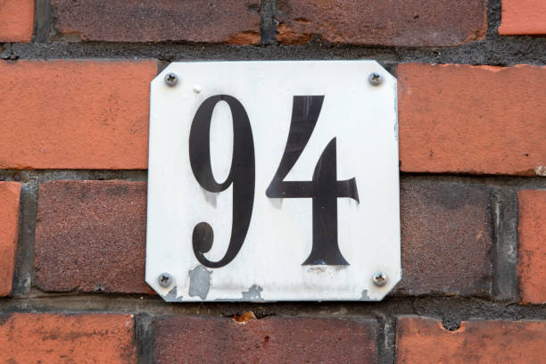 istock Close Up House Number 94 2170332229