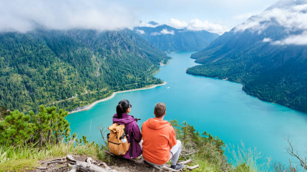 istock Exploring the serene beauty of Plansee Austria with breathtaking mountain views 2170333733