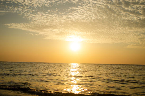 Sunset at the sea