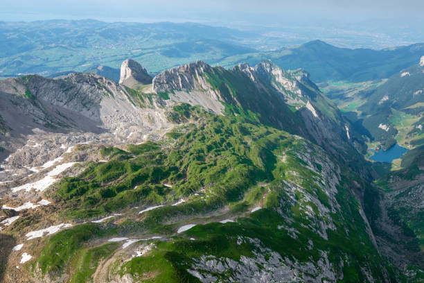 istock Mountain view from Mount Saentis, Switzerland , Swiss Alps. 2170336440